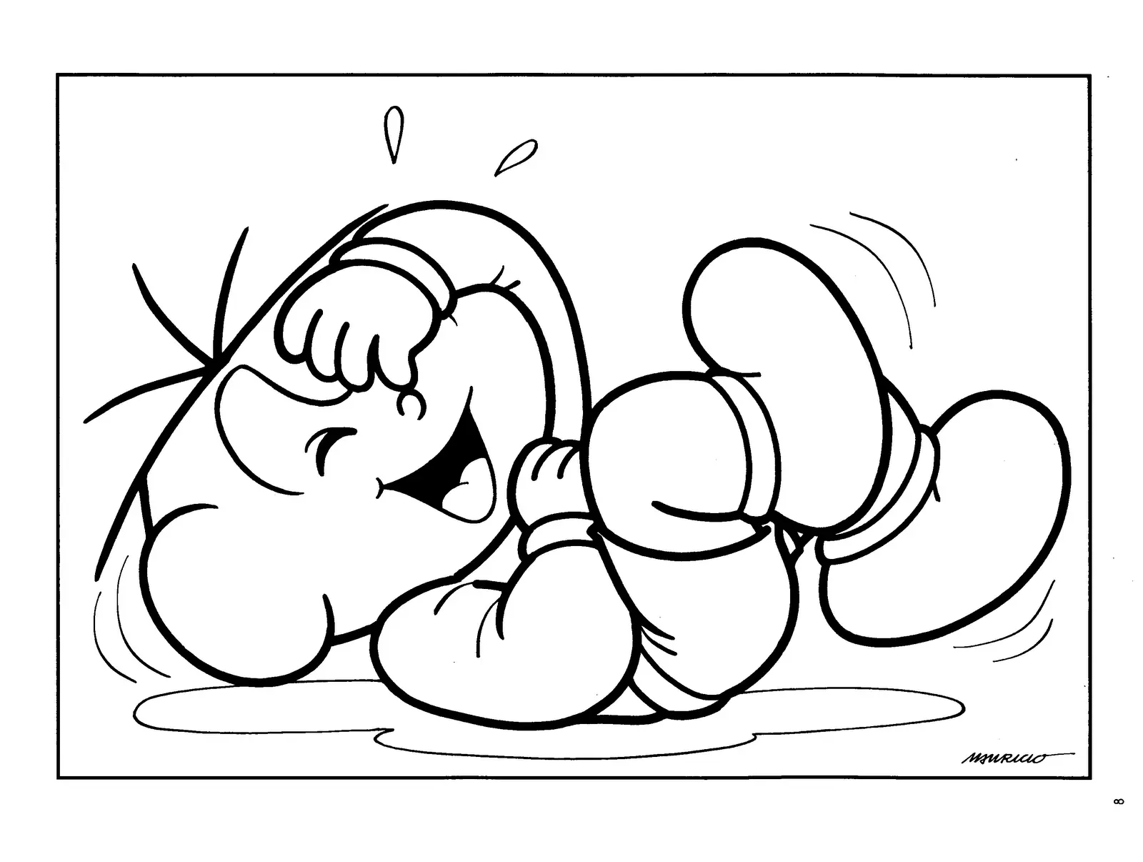 Monica Gang Coloring Pages – 017