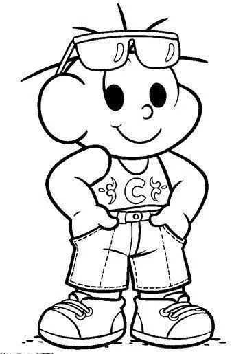 Monica Gang Coloring Pages – 026