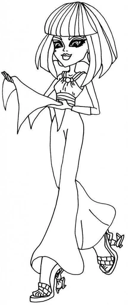 Monster High Coloring Pages – 011