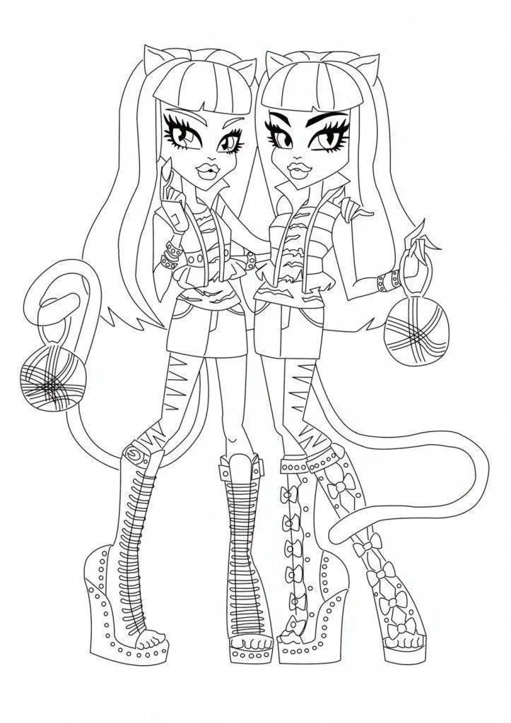 Monster High Coloring Pages – 019