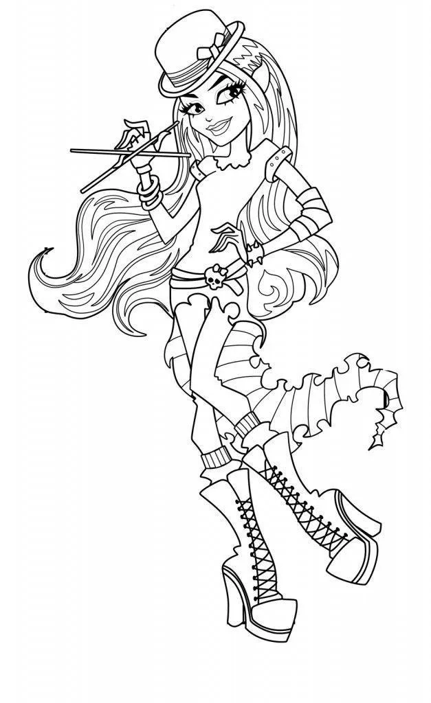 Monster High Coloring Pages – 021