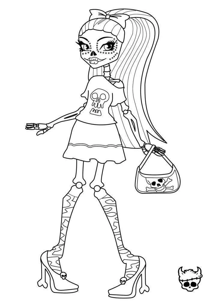 Monster High Coloring Pages – 024