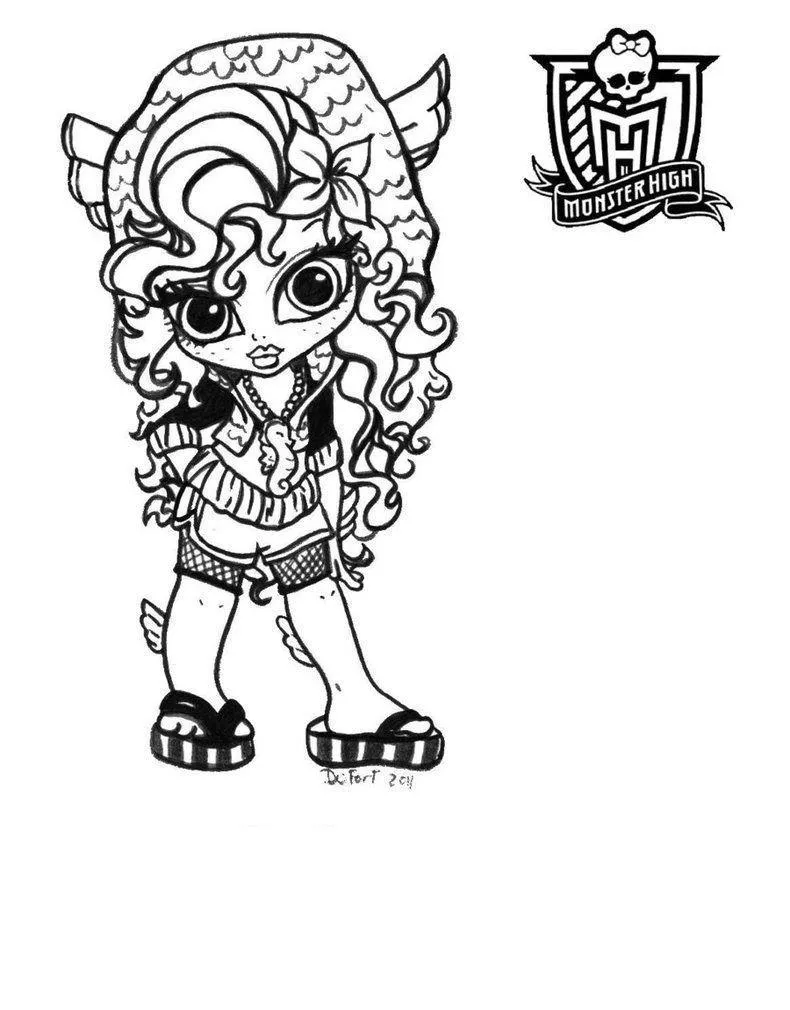 Monster High Coloring Pages – 035