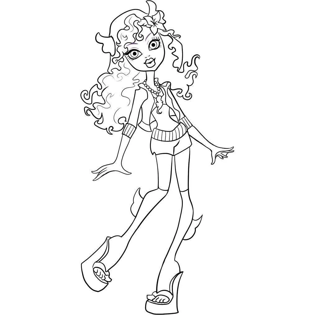 Monster High Coloring Pages – 038