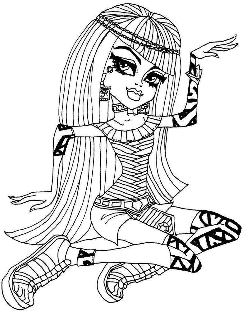Monster High Coloring Pages – 045