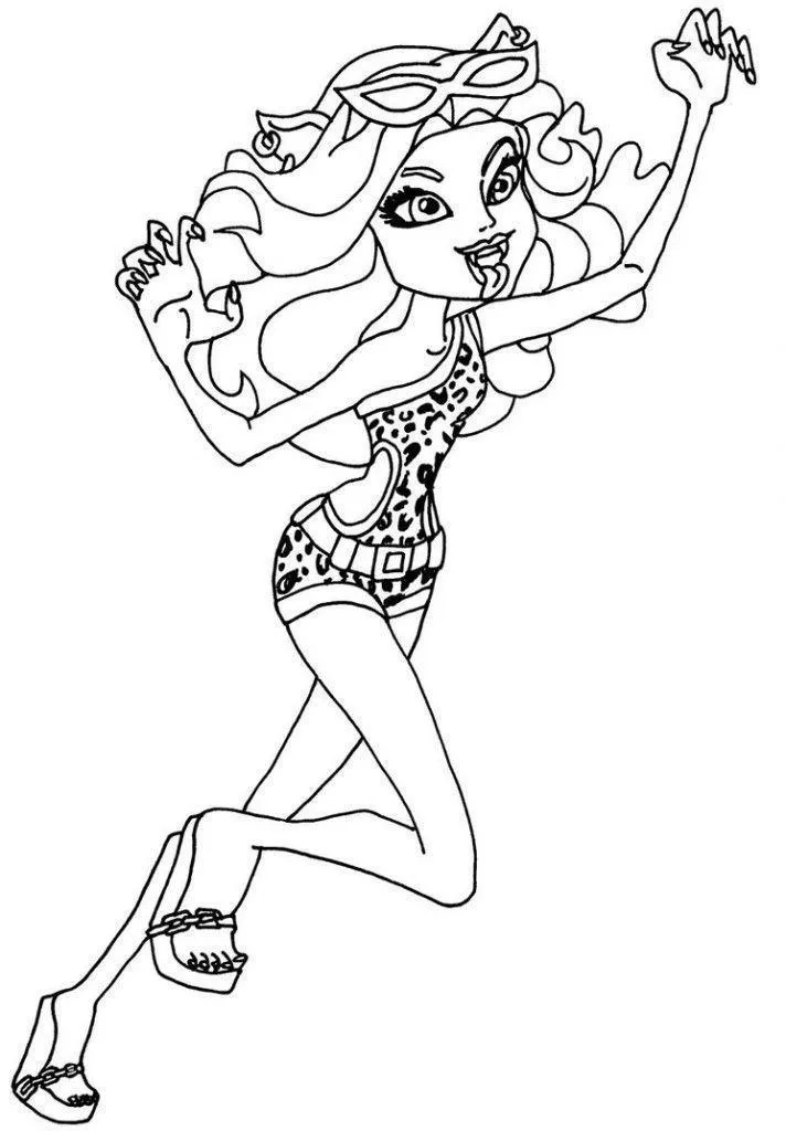 Monster High Coloring Pages – 053