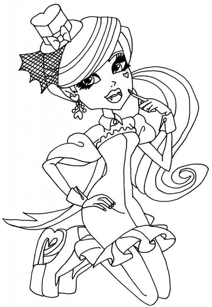 Monster High Coloring Pages – 055