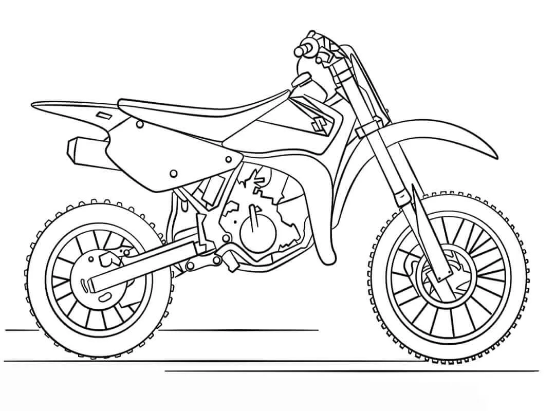 Motorcycles Coloring Pages – 009