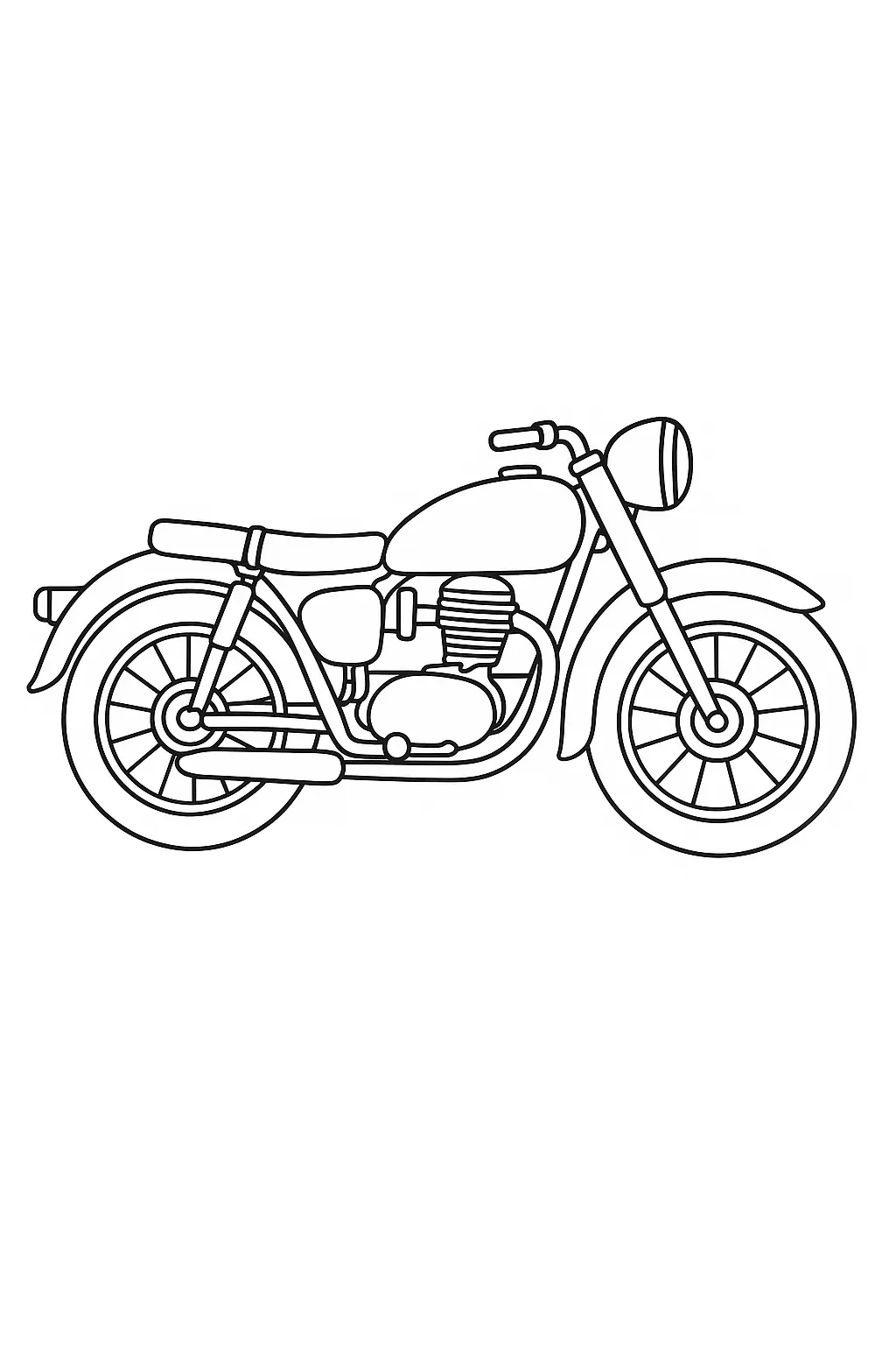Motorcycles Coloring Pages – 024