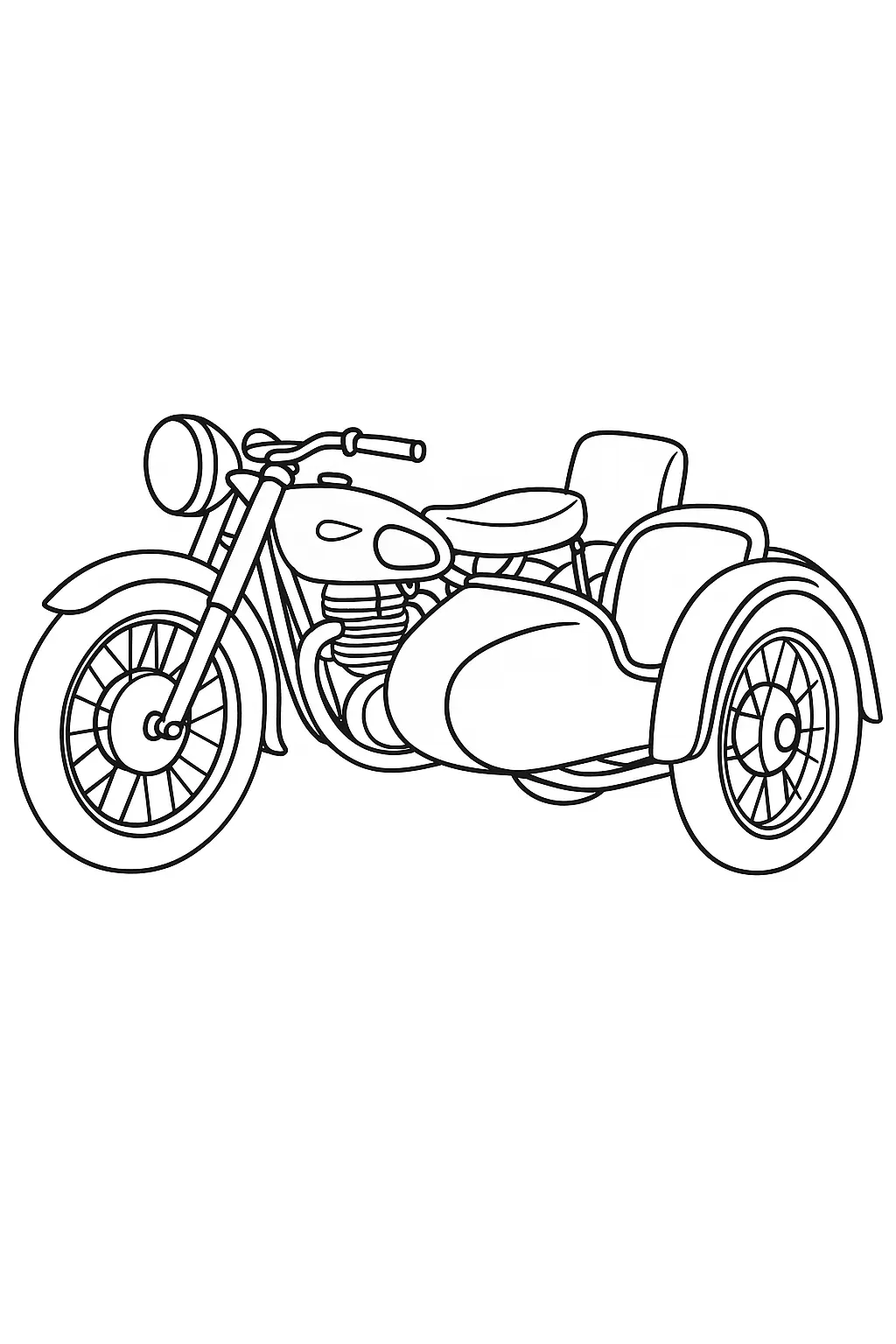 Motorcycles Coloring Pages – 029