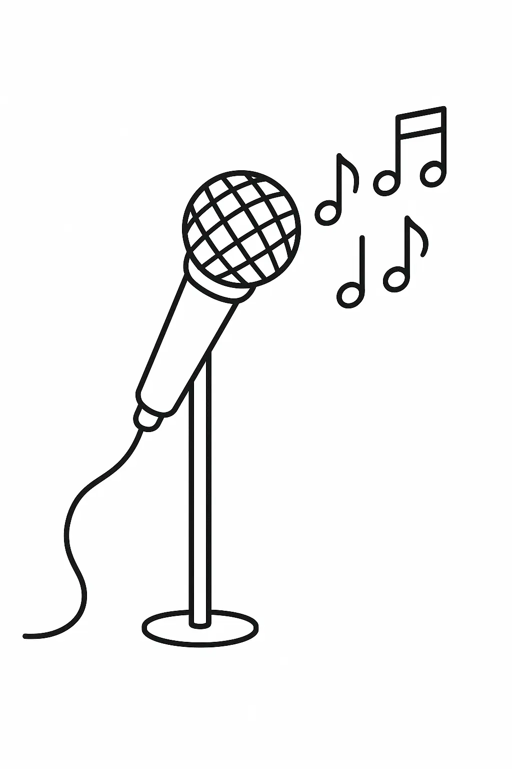 Music Coloring Pages – 027