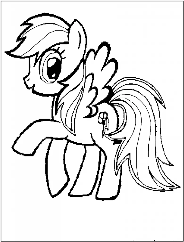 My Little Pony Coloring Pages – 003