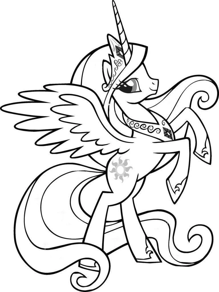 My Little Pony Coloring Pages – 004