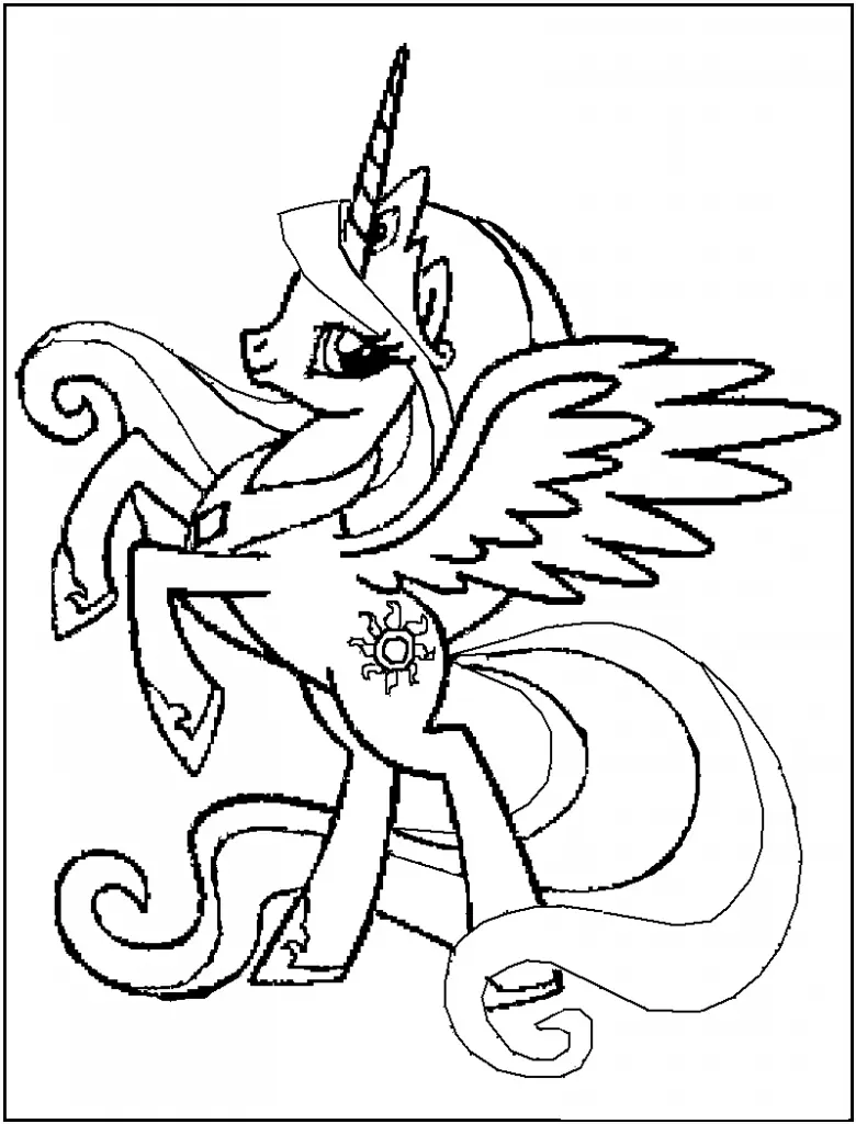 My Little Pony Coloring Pages – 013