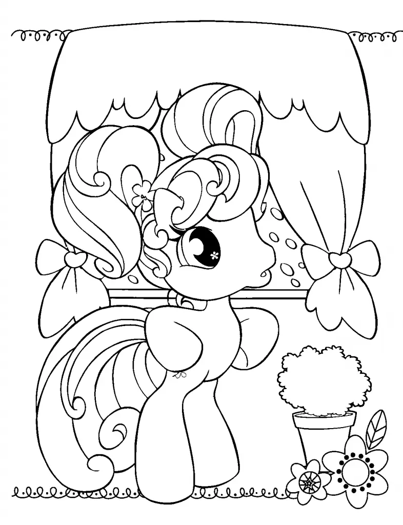 My Little Pony Coloring Pages – 028