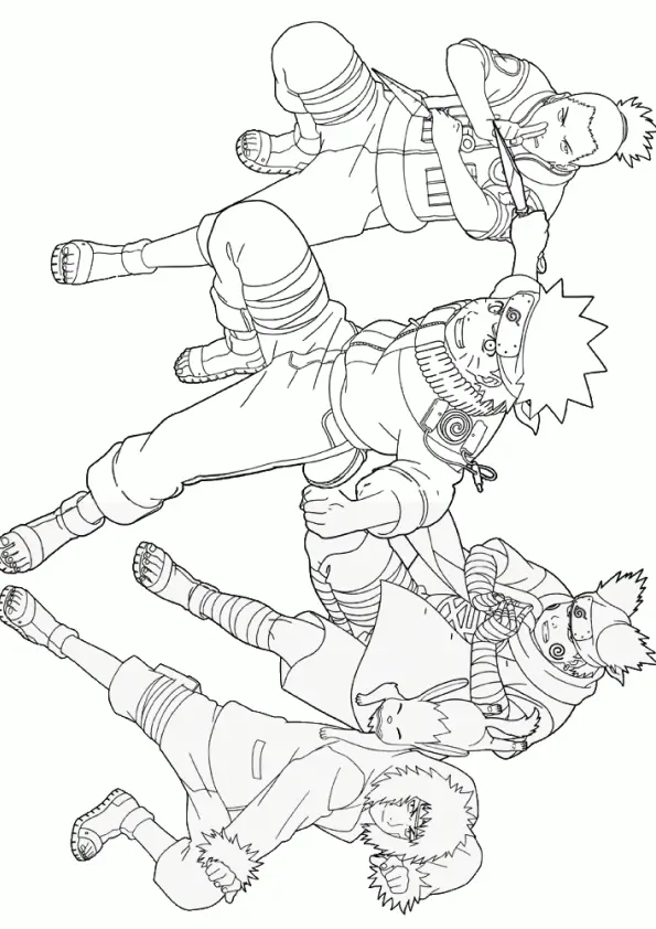 Naruto Coloring Pages – 009