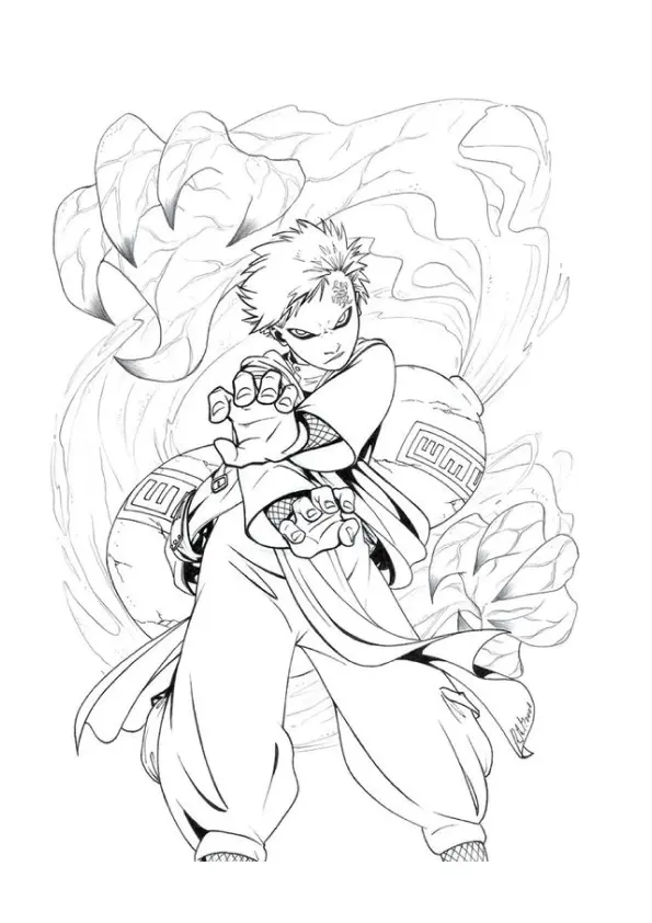 Naruto Coloring Pages – 012