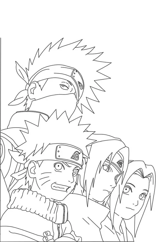 Naruto Coloring Pages – 020