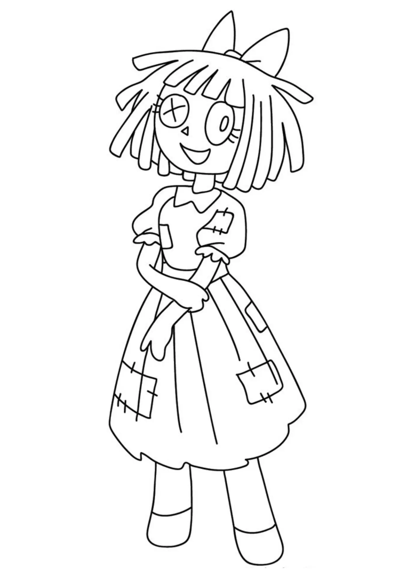 O Incrivel Circus Digital Coloring Pages – 014