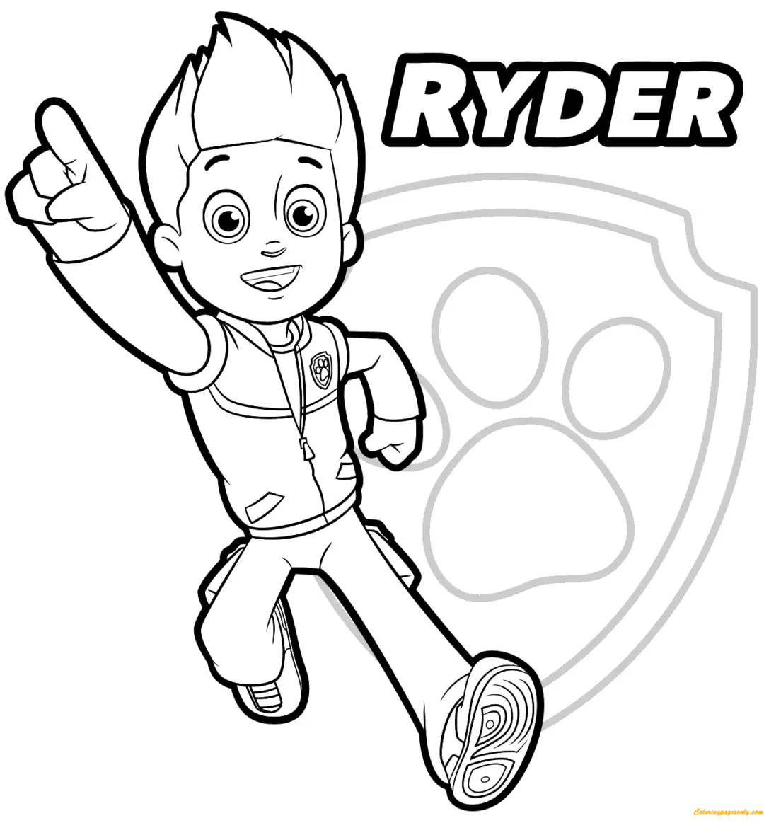 Paw Patrol Coloring Pages – 002