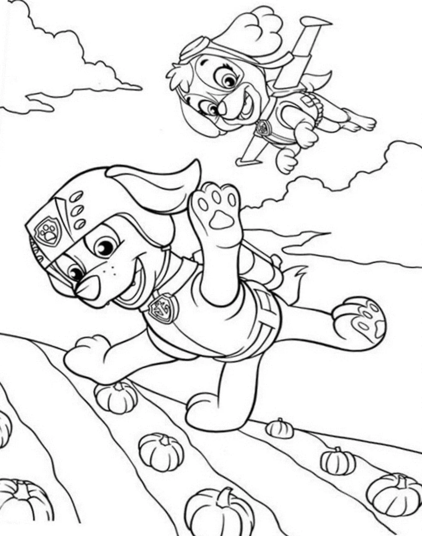 Paw Patrol Coloring Pages – 004
