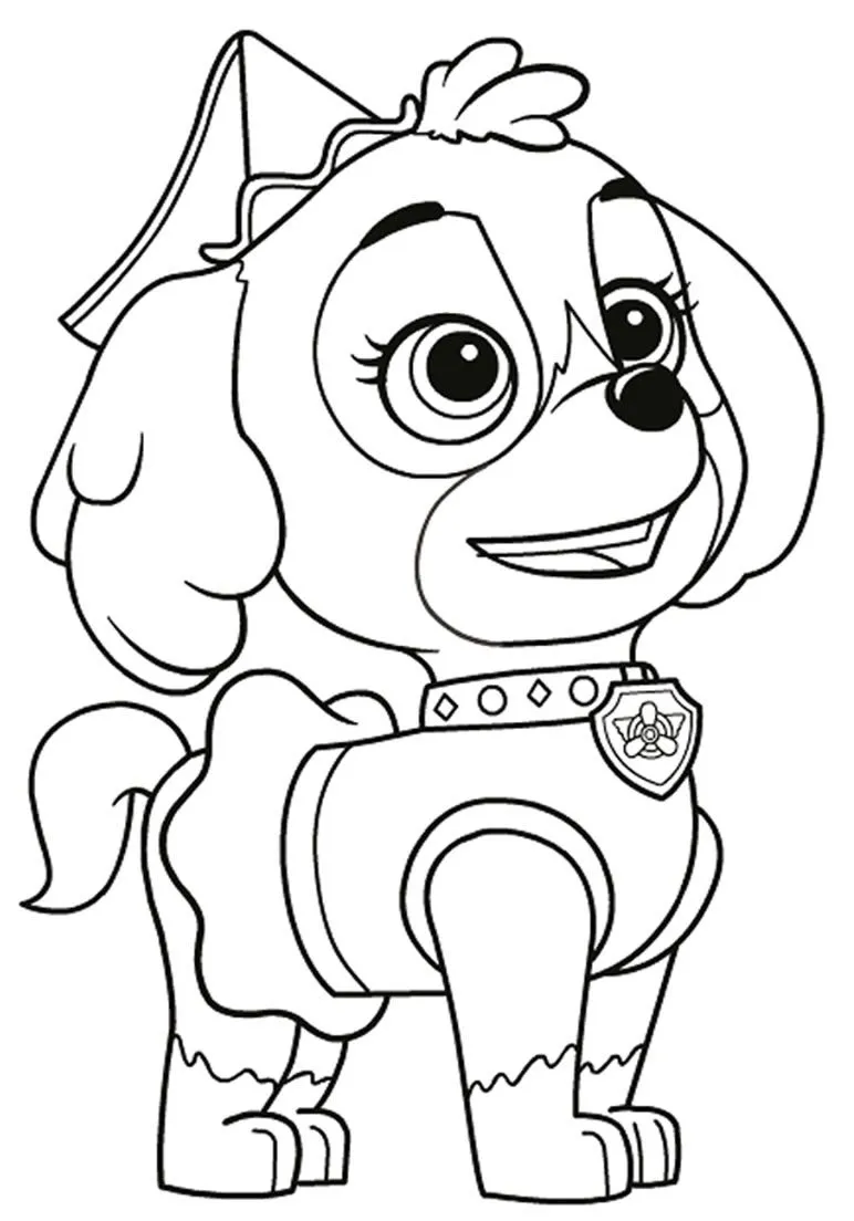 Paw Patrol Coloring Pages – 011