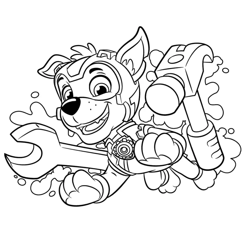 Paw Patrol Coloring Pages – 026