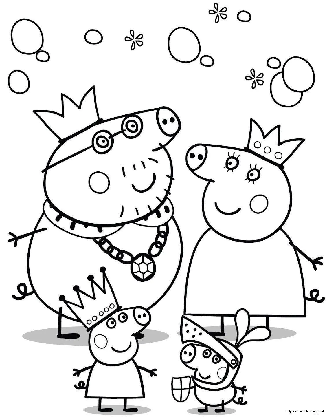Peppa Pig Coloring Pages – 005