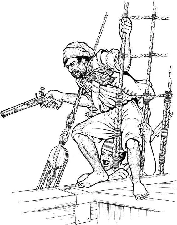 Pirates Coloring Pages – 005