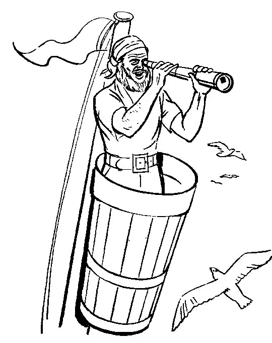 Pirates Coloring Pages – 011