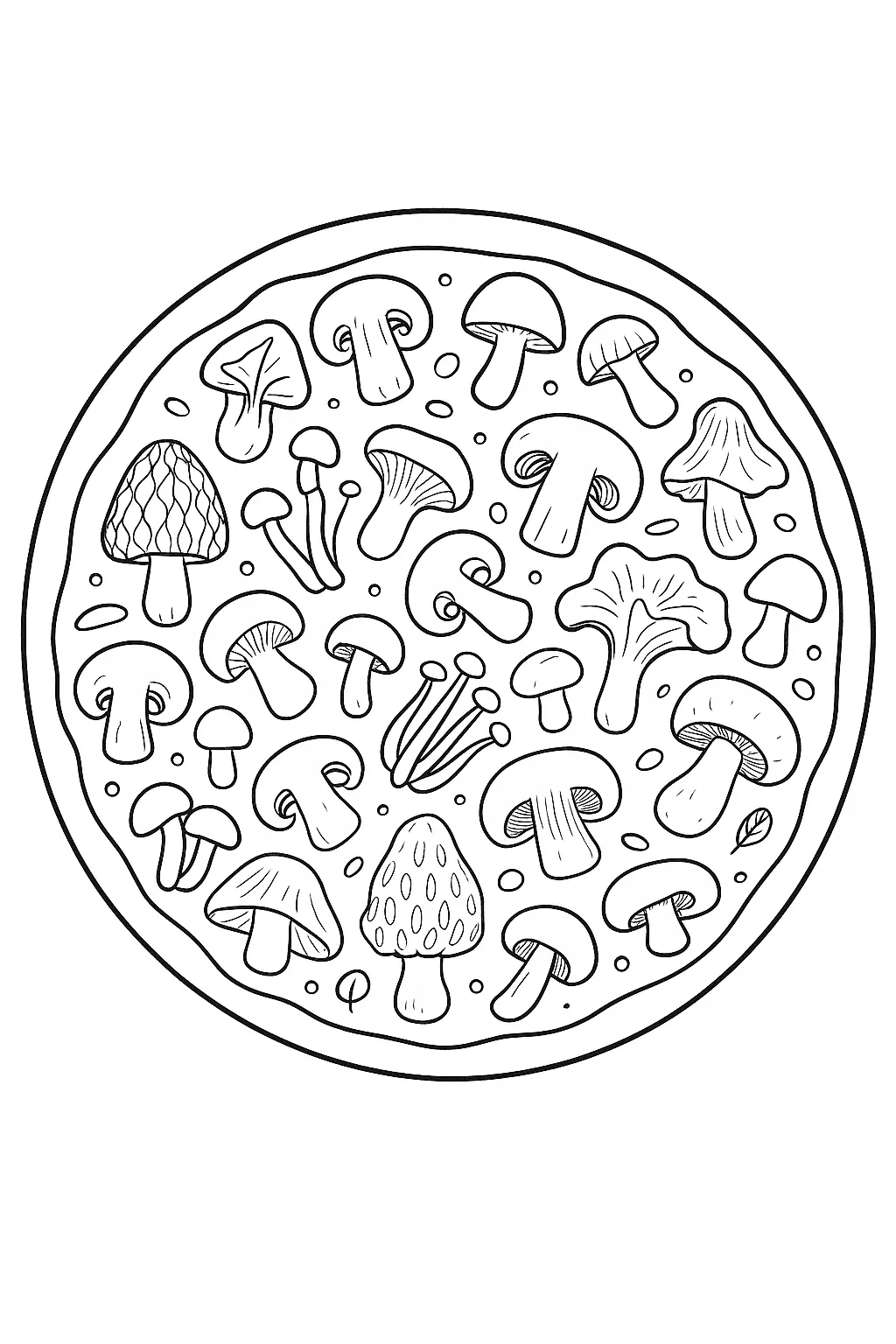 Pizza Coloring Pages – 014