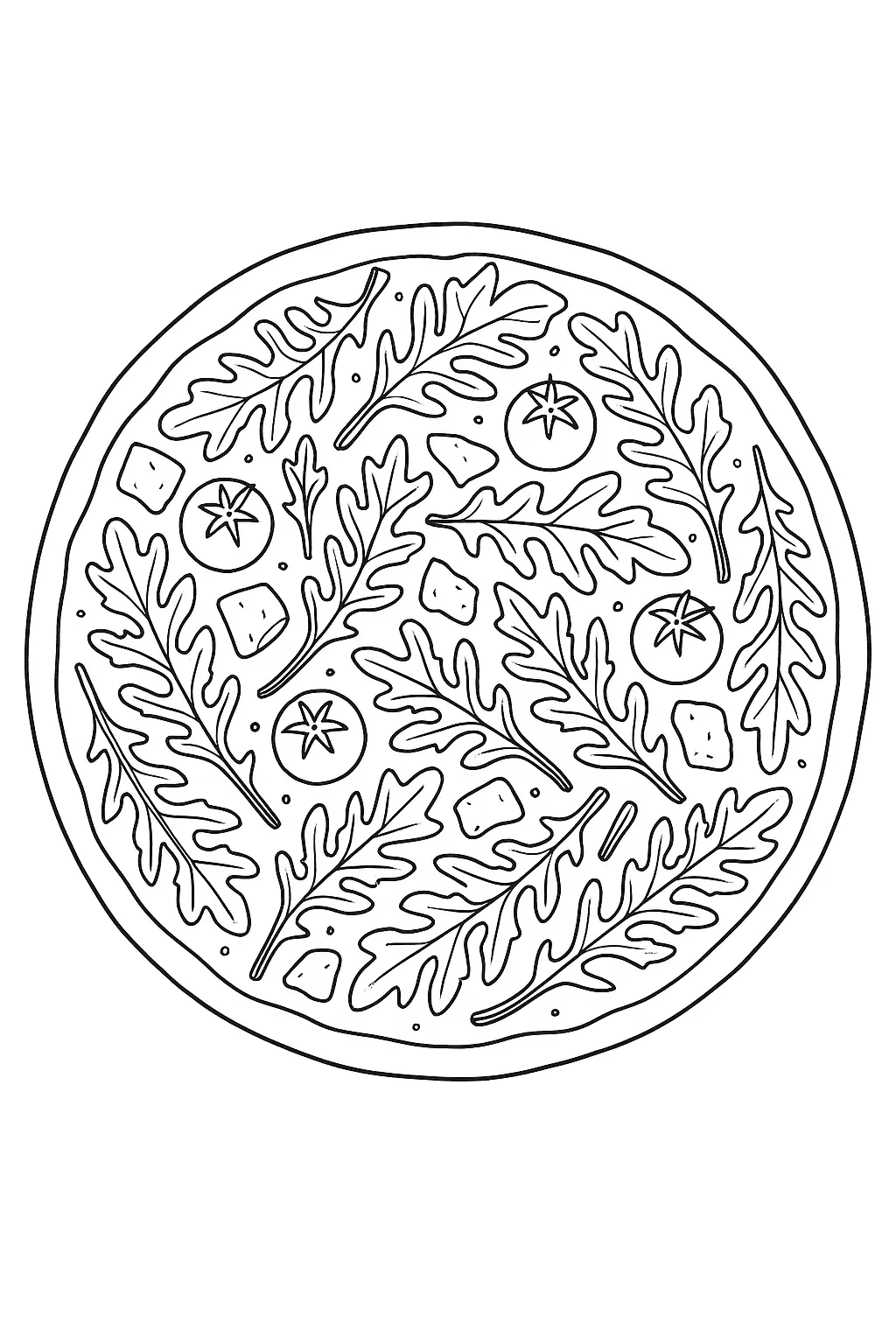 Pizza Coloring Pages – 016