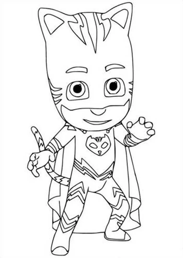 Pj Masks Coloring Pages – 005