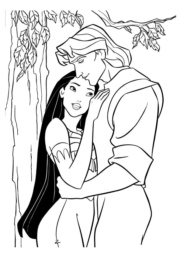 Pocahontas Coloring Pages – 003