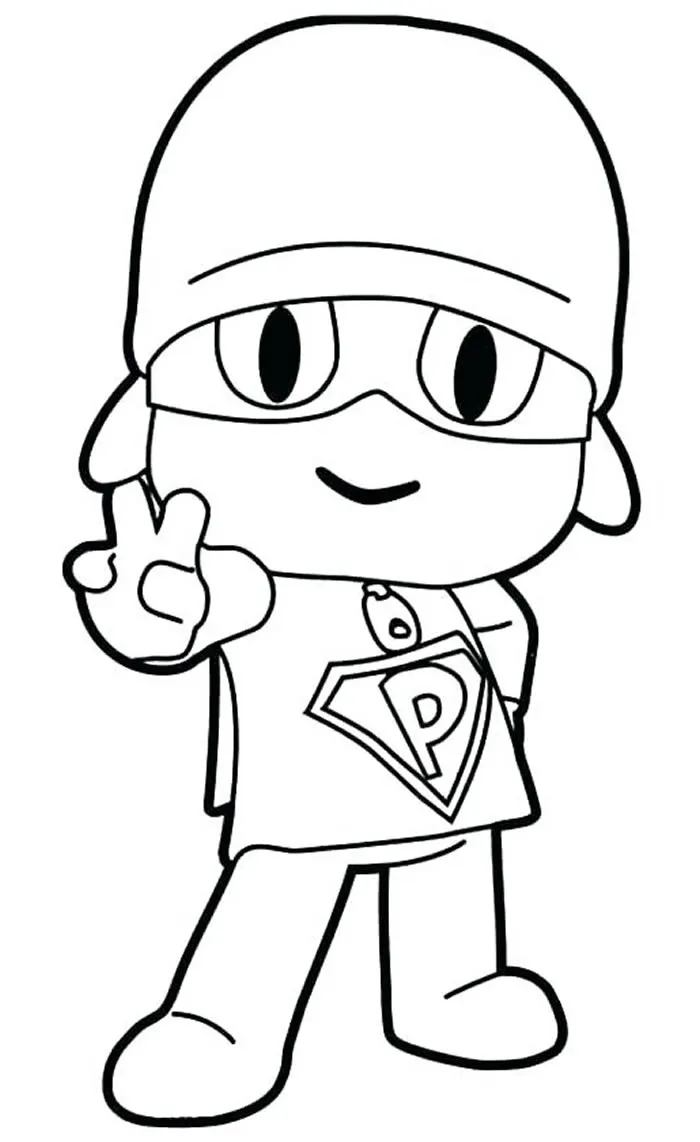 Pocoyo Coloring Pages – 004