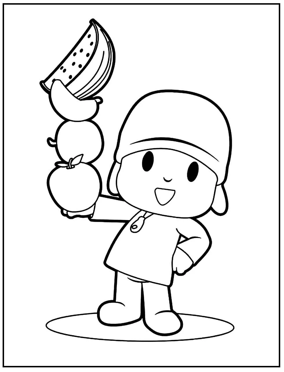 Pocoyo Coloring Pages – 008