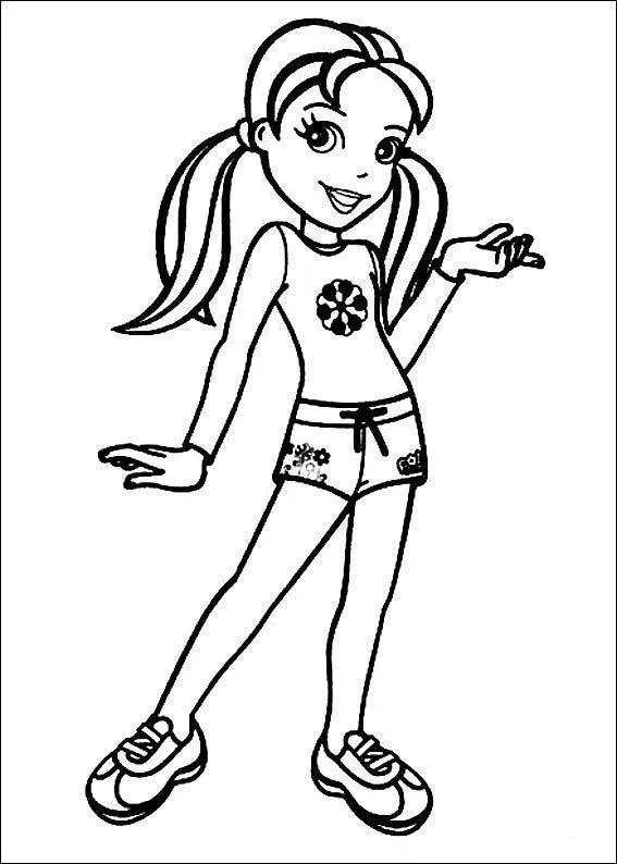 Polly Pocket Coloring Pages – 003