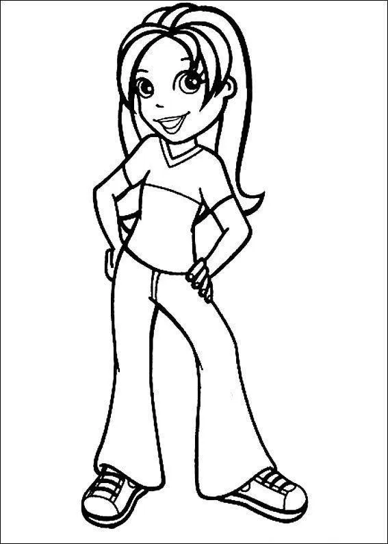 Polly Pocket Coloring Pages – 004