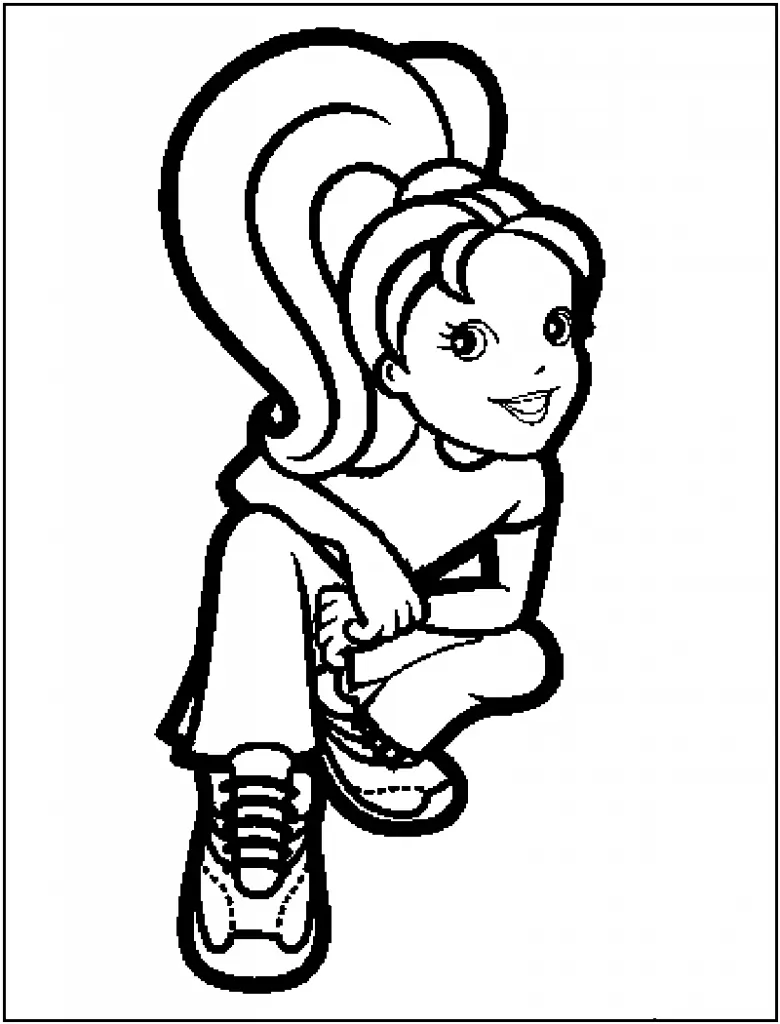Polly Pocket Coloring Pages – 007