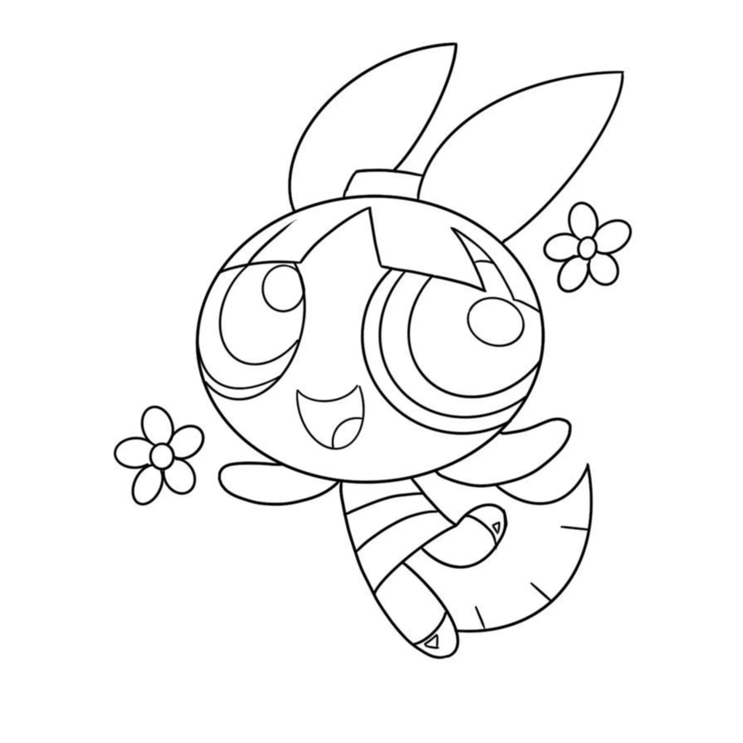 Powerpuff Girls Coloring Pages – 012