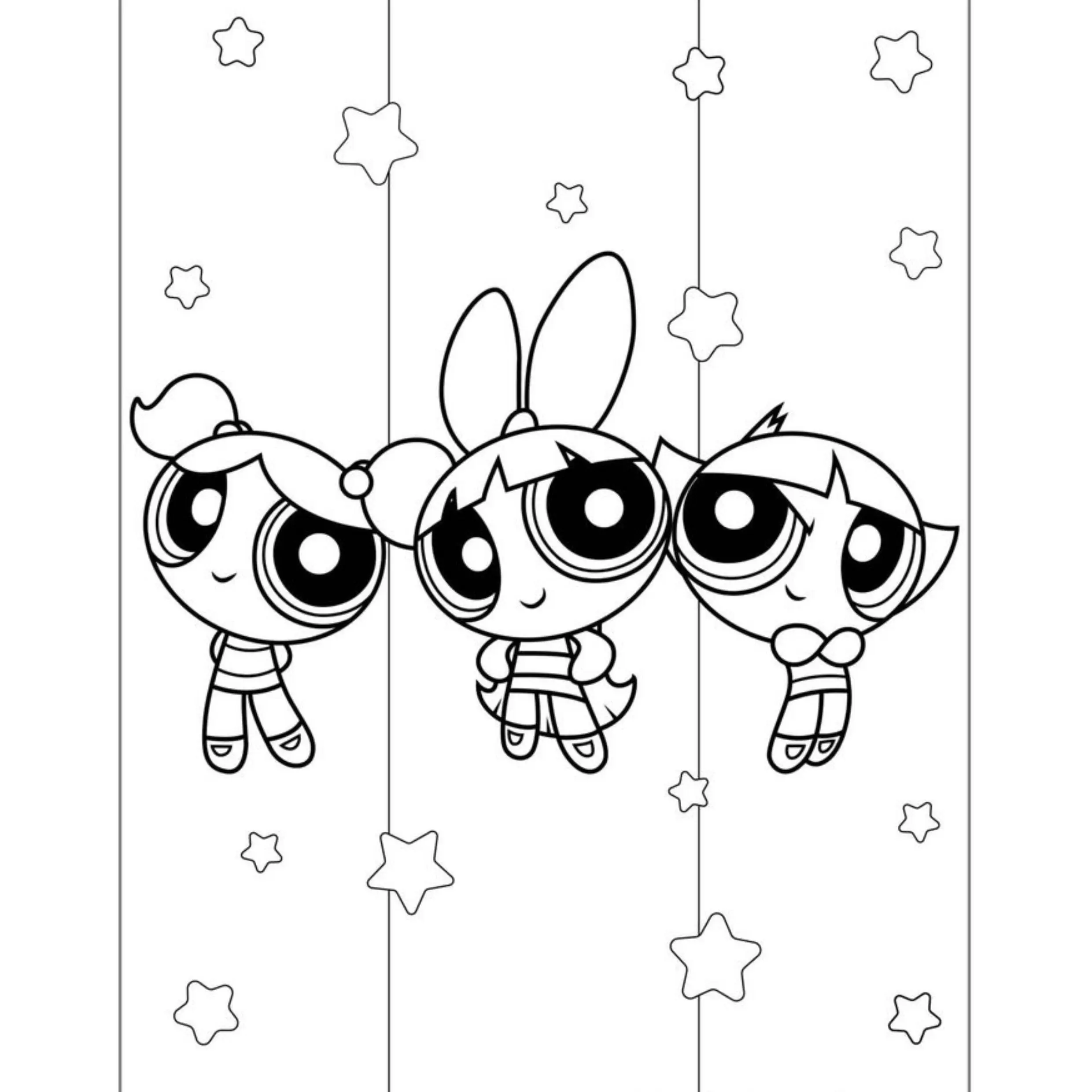 Powerpuff Girls Coloring Pages – 030