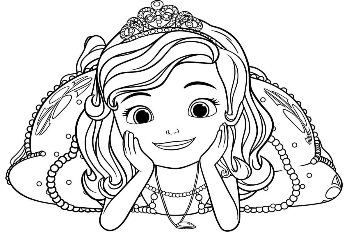 Princess Sofia Coloring Pages – 013