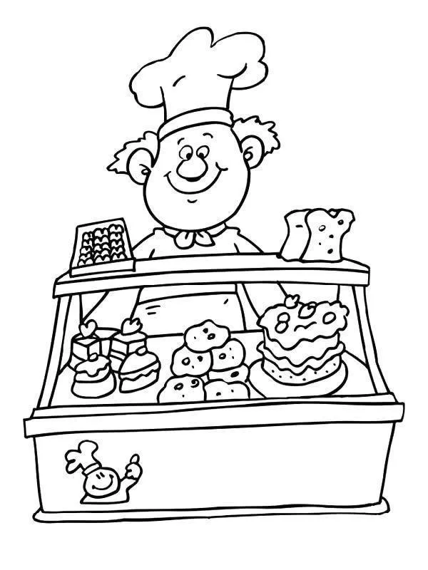 Professions Coloring Pages – 012