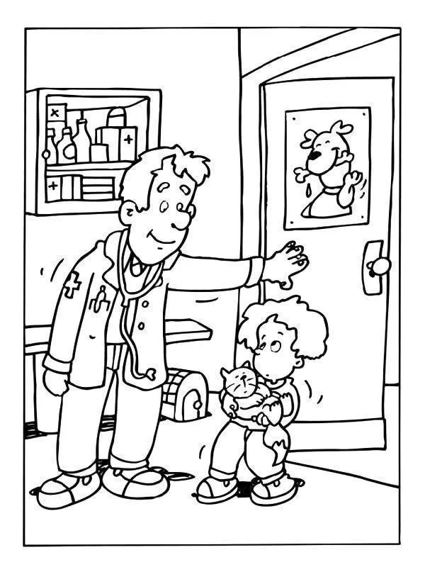 Professions Coloring Pages – 026