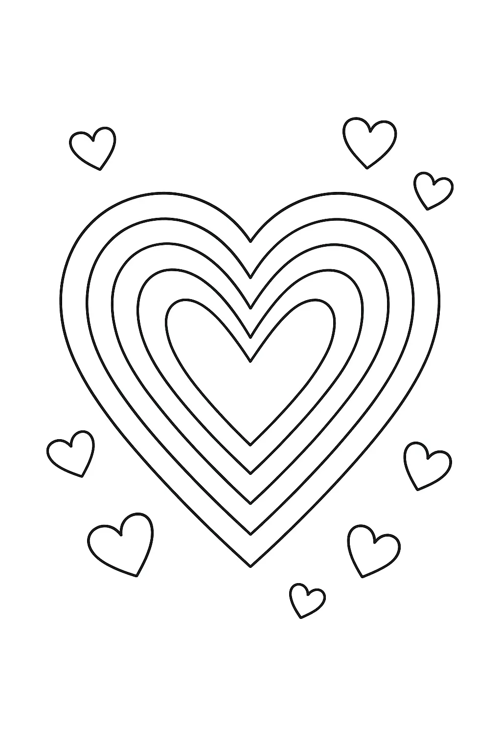 Rainbow Coloring Pages – 027
