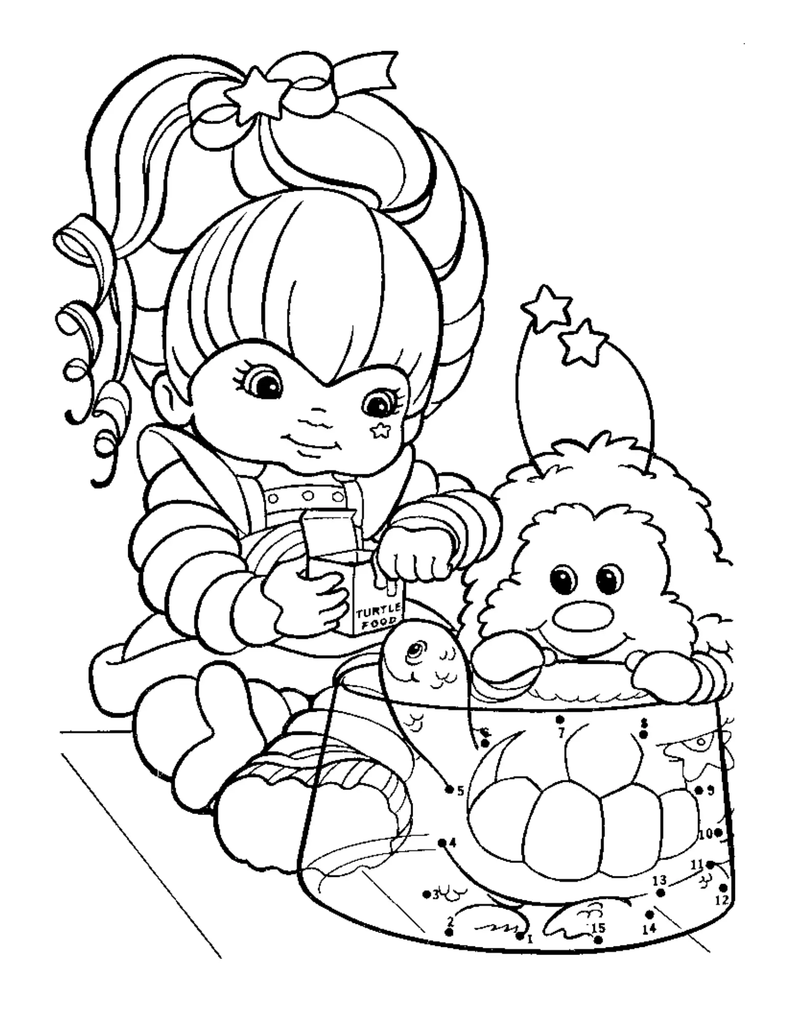 Rainbow Brite Coloring Pages – 007