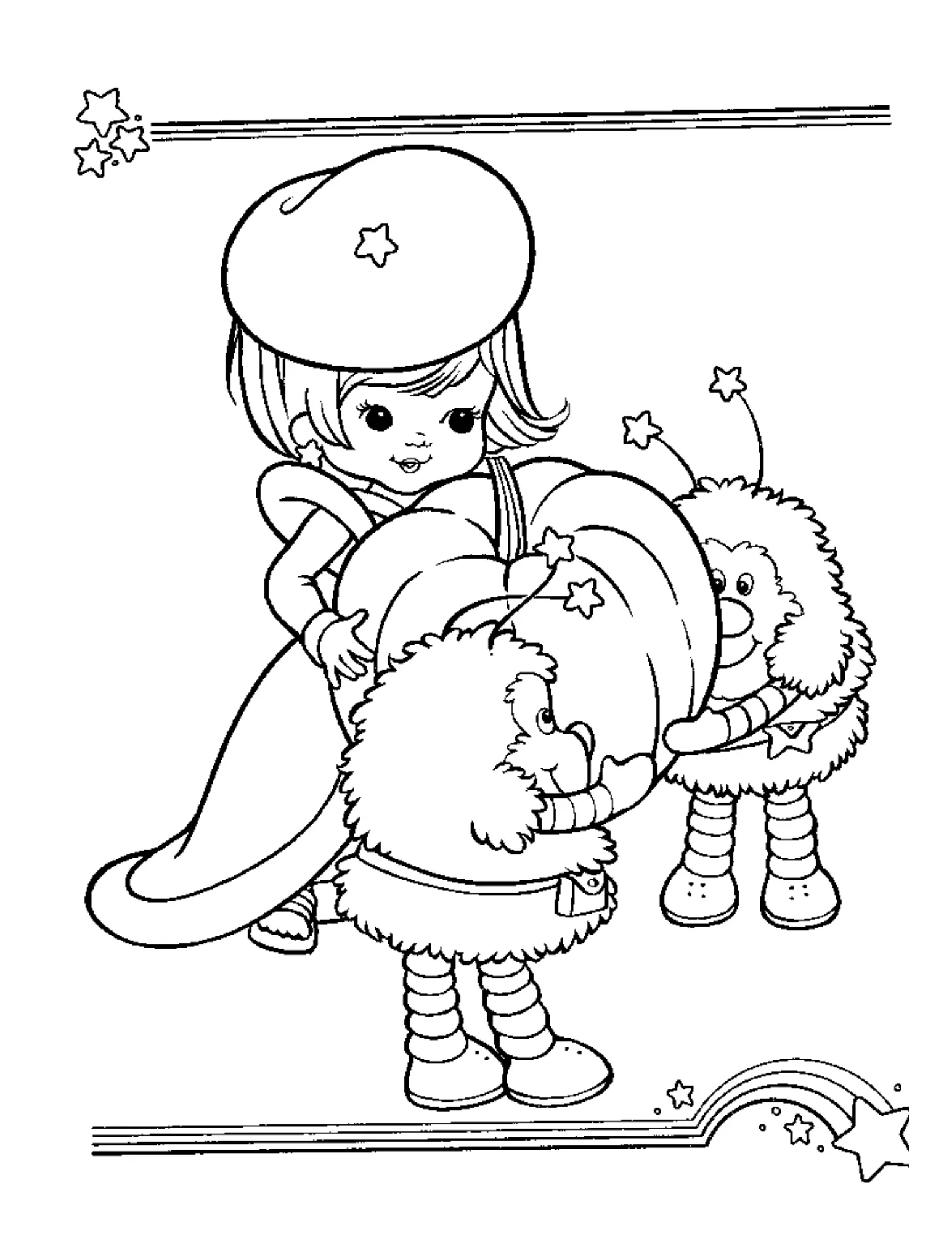Rainbow Brite Coloring Pages – 022