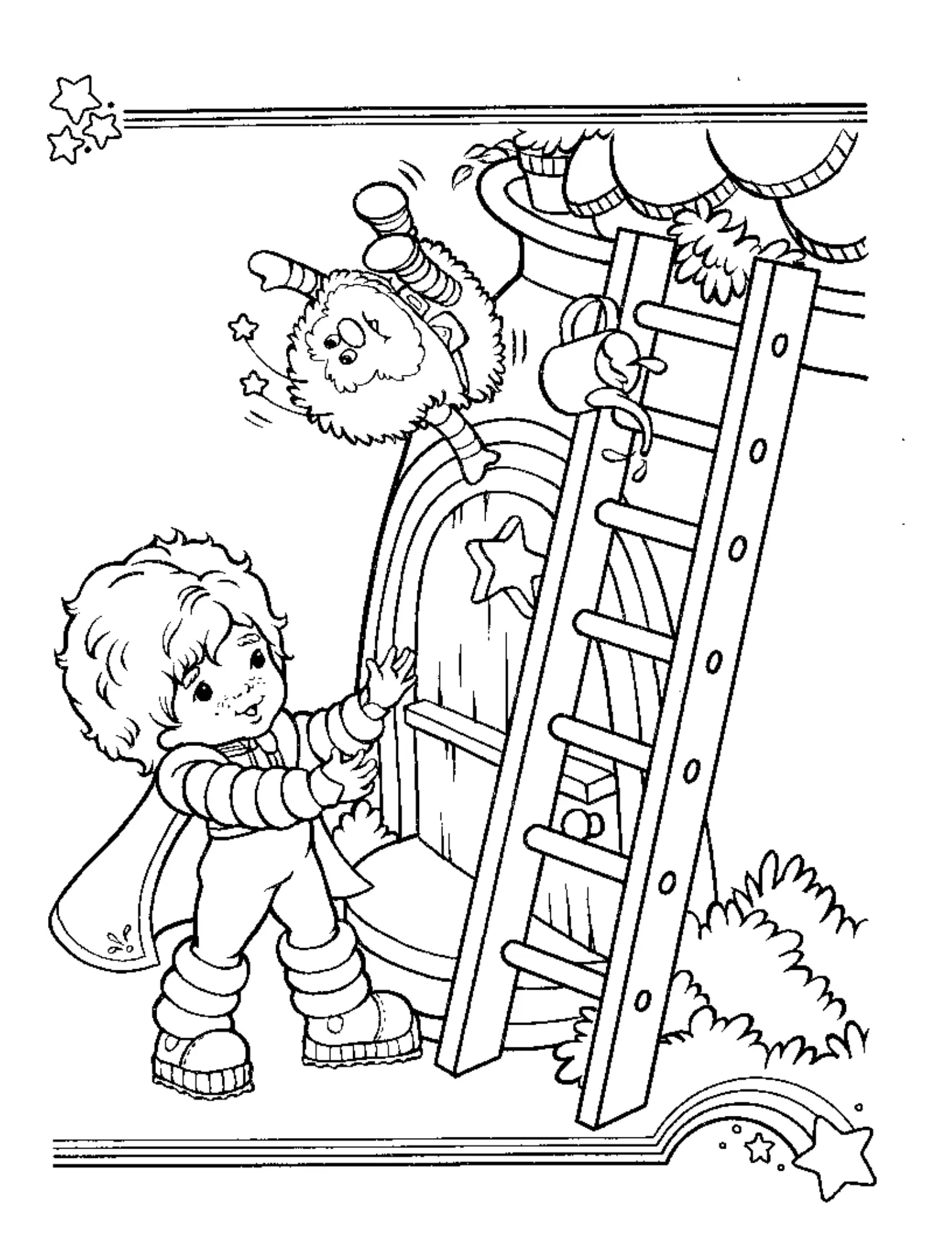 Rainbow Brite Coloring Pages – 026