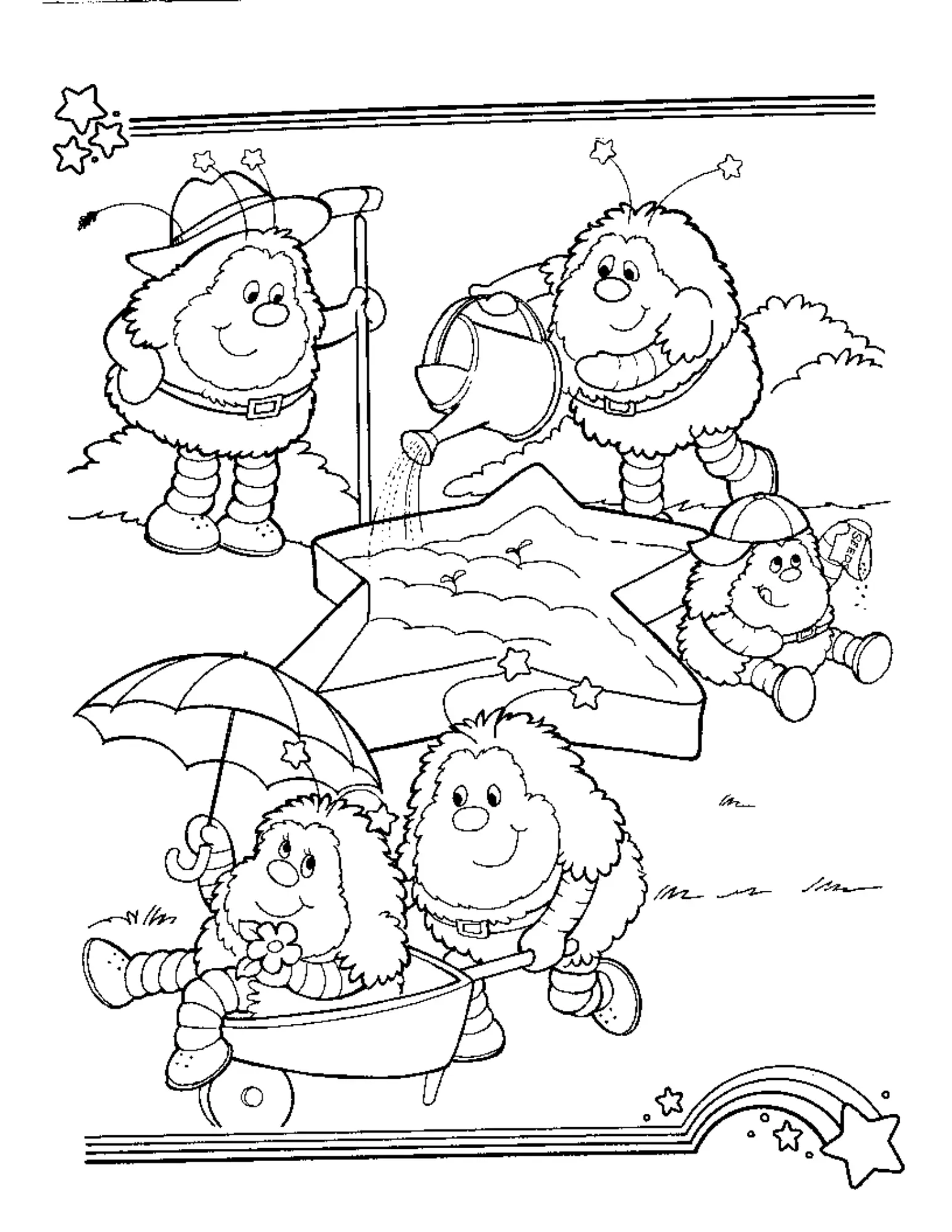 Rainbow Brite Coloring Pages – 034