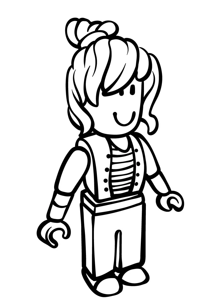 Roblox Coloring Pages – 009